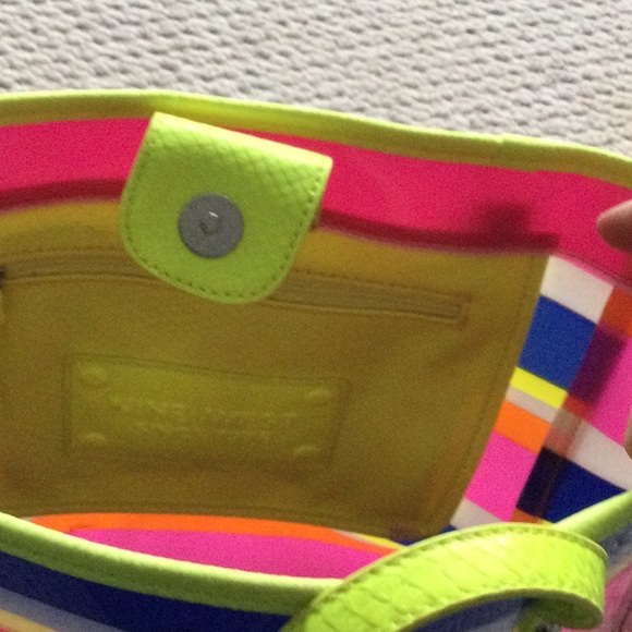 Nine West colourful striped tote bag - Picture 8 of 9
